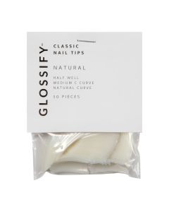 Glossify Classic Natural Nail Tips Size 5 x 50