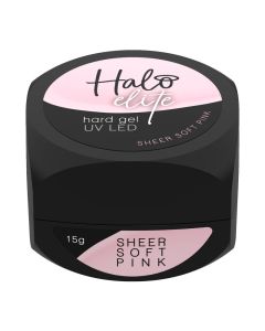Halo Elite Hard Gel Sheer Soft Pink 15g