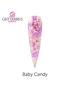 Glitterbels Coloured Acrylic Powder 28g Baby Candy