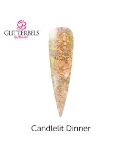 Glitterbels Coloured Acrylic Powder 28g Candlelit Dinner