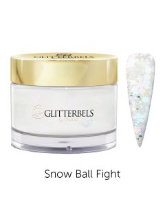 Glitterbels Coloured Acrylic Powder 28g Snow Ball Fight