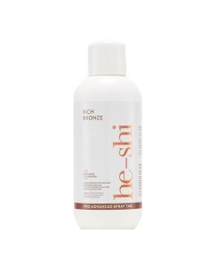 He-Shi Rich Bronze Dark 10% Spray Tanning Solution 1000ml
