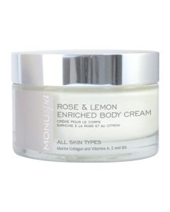 Monuskin Rose & Lemon Enriched Body Cream 180ml