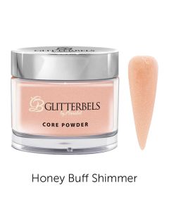 Glitterbels Core Acrylic Powder 56g Honey Buff Shimmer