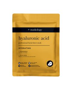 +maskology Hyaluronic Acid Face Sheet Mask 22ml