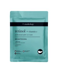 Maskology Retinol + Vitamin C Under Eye Mask 3 x 3.5ml