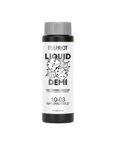 Pulp Riot Liquid Demi-Permanent Hair Color 60ml Natural Gold 10.03