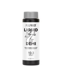 Pulp Riot Liquid Demi-Permanent Hair Color 60ml Gold 10.3