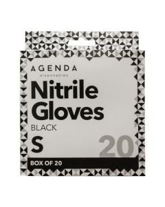 Nitrile Gloves UltraFlex Black Small x 10 Pairs