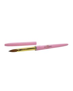 Glitterbels Pink Acrylic Brush Size 8