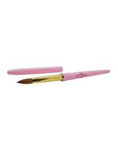 Glitterbels Pink Acrylic Brush Size 10