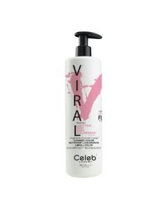 Viral Pastel Light Pink Colorwash Shampoo 739ml by Celeb Luxury