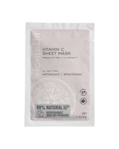 Monuskin Vitamin C Sheet Mask 18ml Single