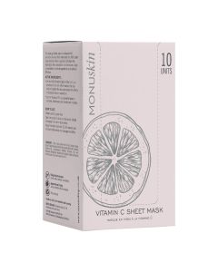Monuskin Vitamin C Sheet Mask 18ml Box of 10