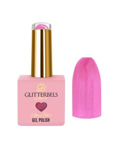 Glitterbels Hema Free Gel Polish 8ml Liquid Pink