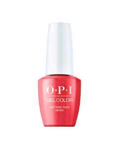 OPI GelColor Left Your Texts on Red 15ml Me Myself and OPI