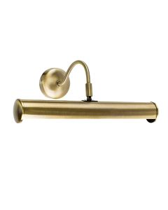 Gemini Twin Picture Wall Light Antique Brass by ValueLights