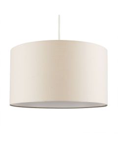 Reni XL Mink Non Electric Pendant Drum Shade by ValueLights