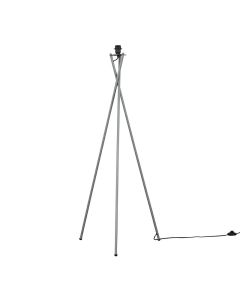 Camden Tripod Floor Lamp Grey Base Only by ValueLights