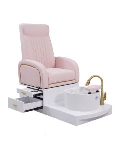 Lotus Darcy Pink Pedicure Spa Chair