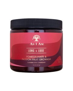 As I Am Long & Luxe GroWash Cleansing Creme Conditioner 454g