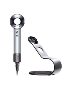Dyson Supersonic™ professional hair dryer & Stand Nickel/Black bundle
