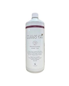 Lusso Tan Spray Tanning Solution Dark 1000ml