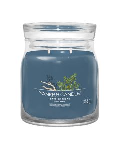 Yankee Candle Signature Bayside Cedar Medium Jar Candle