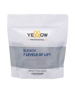 Yellow Professional 7 Levels Bleach Powder 500g