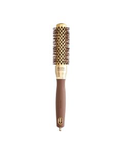 Olivia Garden Expert Blowout Shine Brush Gold and Brown 25