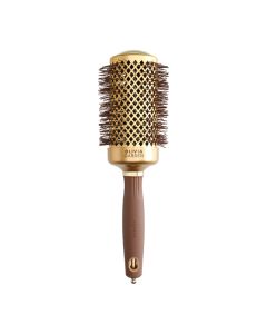 Olivia Garden Expert Blowout Shine Brush Gold and Brown 55