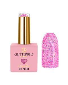 Glitterbels Hema Free Gel Polish 8ml Pink Fizz
