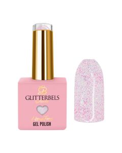 Glitterbels Hema Free Gel Polish 8ml Pink Sherbet