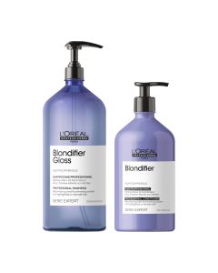 Serie Expert Blondifier Gloss Shampoo 1500ml & Conditioner 750ml by L’Oréal Professionnel