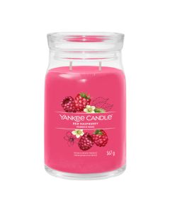 Yankee Candle Signature Red Raspberry Large Jar Candle