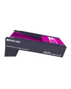Procare Embossed Pink Superwide Extra Long Pre-Cut Foil Sheets 13cm x 30cm 500 Sheets