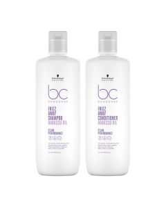 Bonacure Frizz Away Shampoo & Conditioner 1000ml by Schwarzkopf