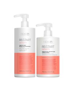 Restart Density Fortifying Shampoo 1000ml & Conditioner 750ml by Revlon Professional
