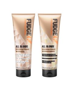 Fudge Professional All Blonde Colour Lock Shampoo & Conditioner 250ml