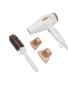 Beauty Works Hair Dryer with Brush