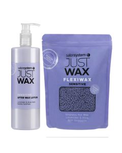 Just Wax Sensitive Wax and Lotion