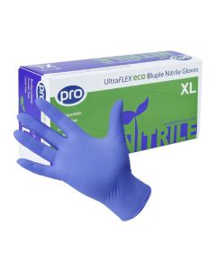 Pro UltraFLEX eco Bluple Nitrile Gloves Small Pack of 100pcs