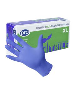 Pro UltraFLEX eco Bluple Nitrile Gloves Large Pack of 100pcs