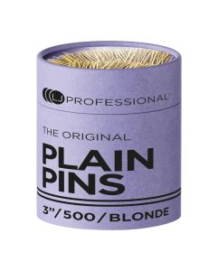 LJ Professional 3" Plain Hairpins Blonde (500pcs)