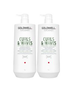 Goldwell Dualsenses Curls & Waves Hydrating Shampoo & Conditioner 1000ml