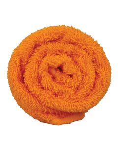 Pop Shots Hair Towels Sunshine Orange x 12