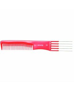 Pro-Tip Metal Lifter Comb PTC09 Red