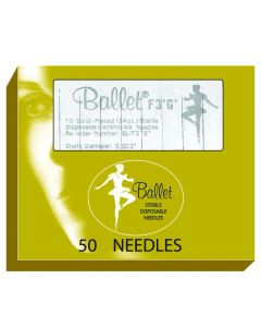 Ballet Gold Plated Needles F5 005 (x50)