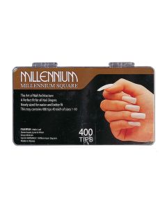 Millennium Square Nail Tips Box of 400