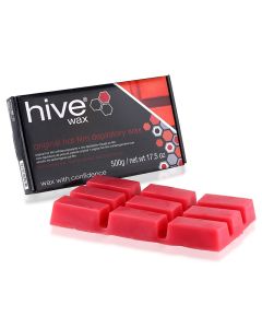 Options by Hive Original Hot Film Wax Block (Red) 500g